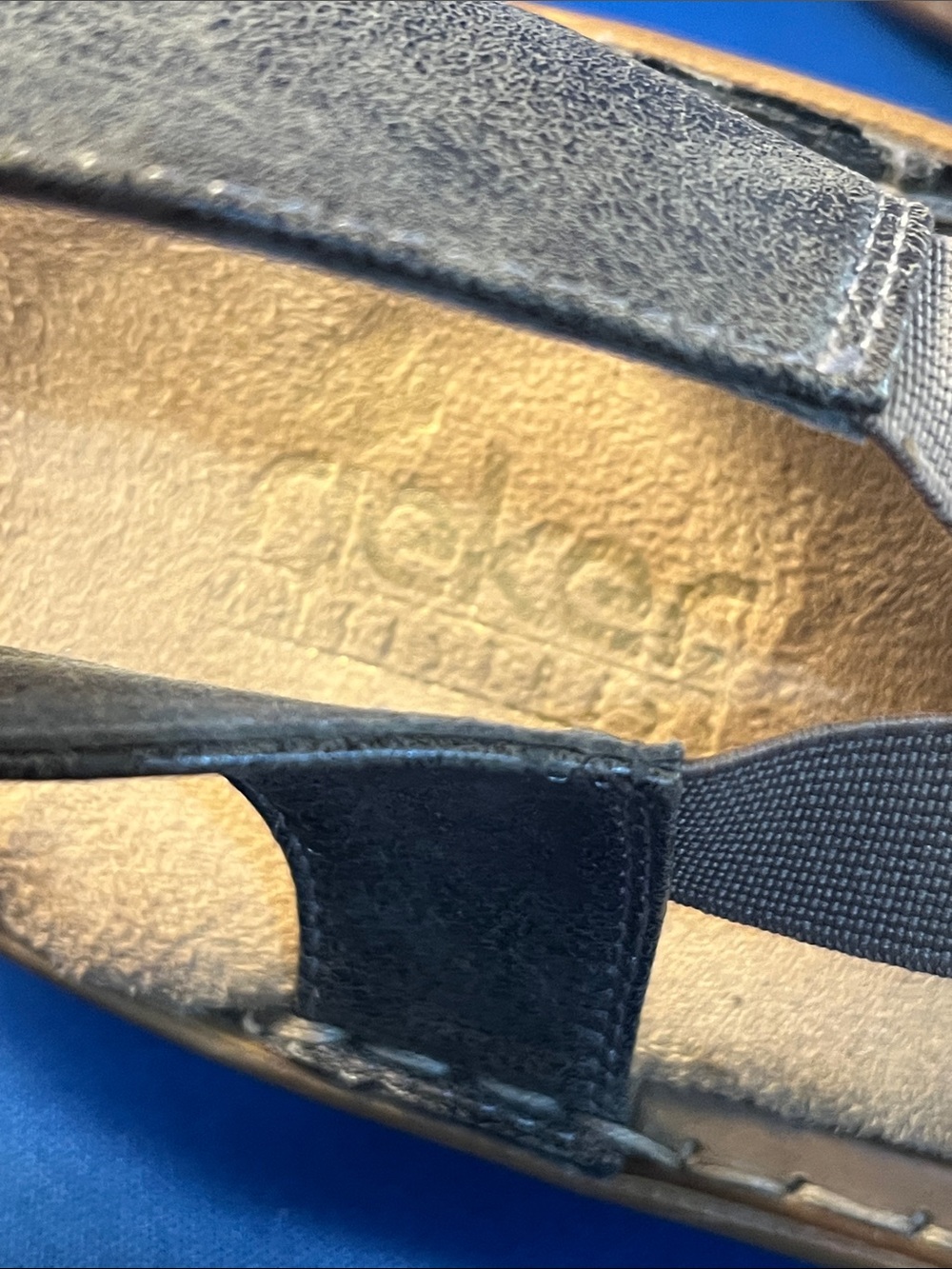 Regina by Rieker Metallic Silver Embellished Slingback Sandals - Picture 5 of 9
